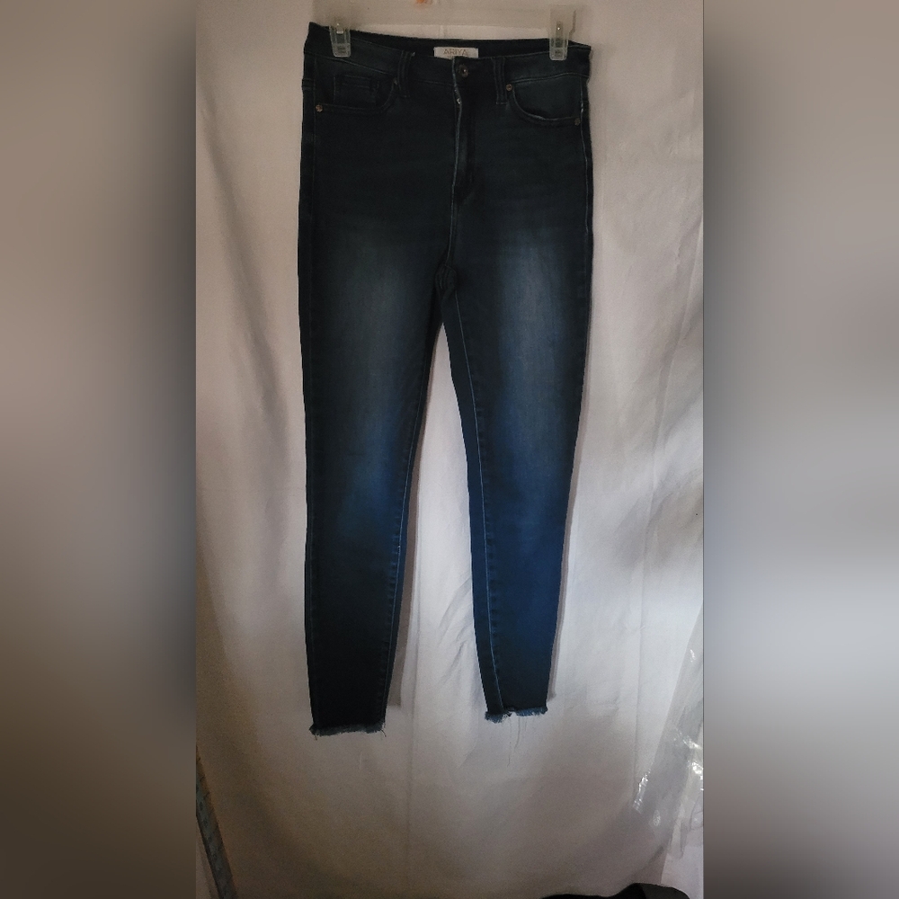 Ariya Women's Deep Blue Skinny Jeans (110)